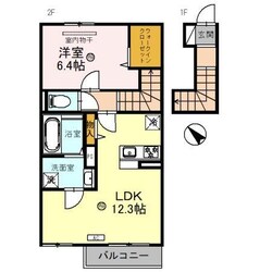 メルヴェーユ相生の物件間取画像